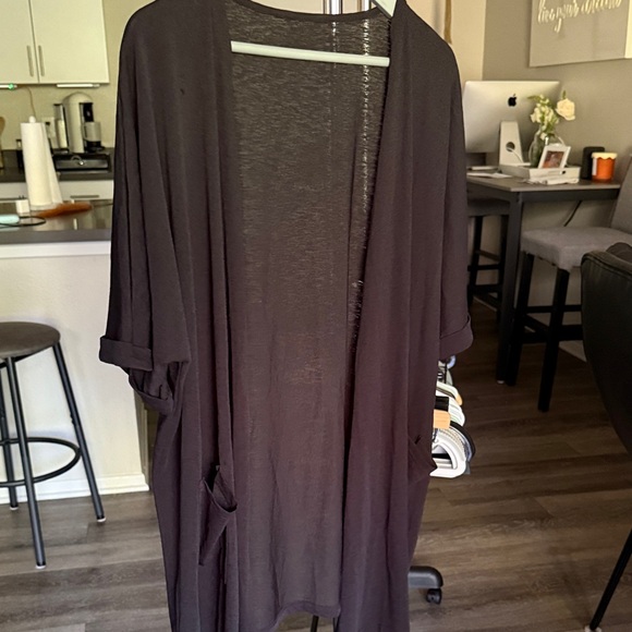 lomon Sweaters - Elegant Women's Cardigan - Black